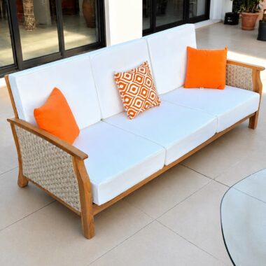 canape de jardin en bois