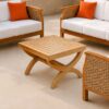 table basse d'appoint teck