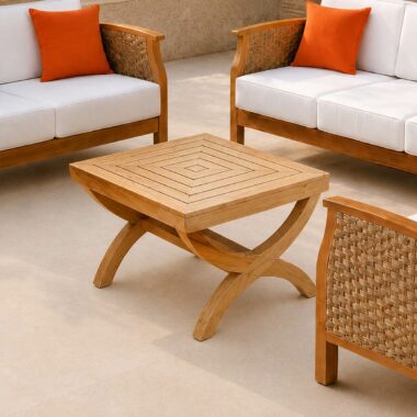 table basse d'appoint teck