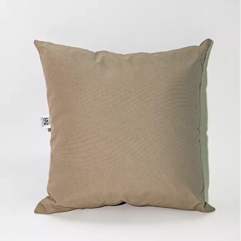 coussin imperméable extérieur beige