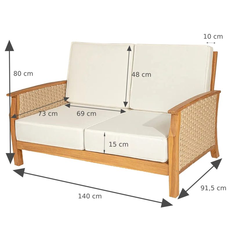canapé 2 personnes fauteuil
