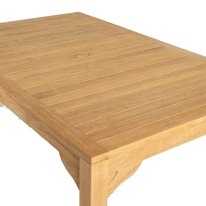 table de jardin en teck 6 personnes