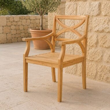 chaise en teck design