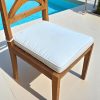 galette coussin de chaise jardin extérieur