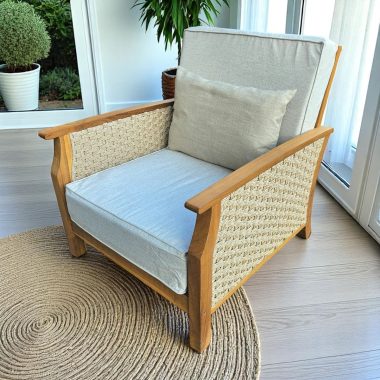 fauteuil en bois